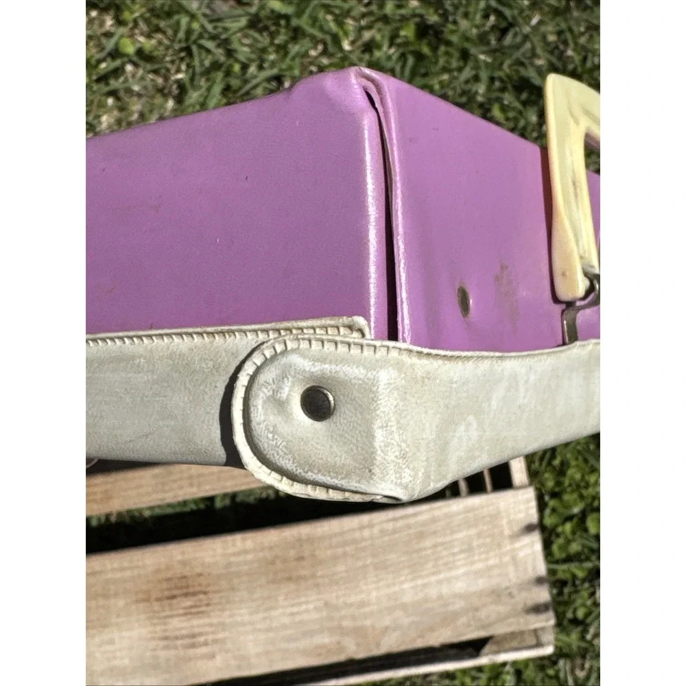 Barbie Vintage 1967 Mattel Barbie doll vinyl case + ‎ Date Stamped 1966 Doll